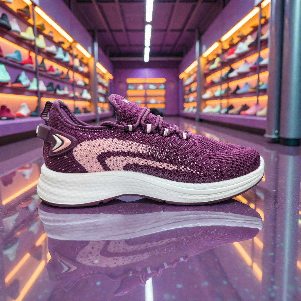 Purple Fila Women's Sneakers – Running Casual Walking Shoe - 4014002